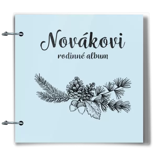 Plexi album se sponami Větvičky