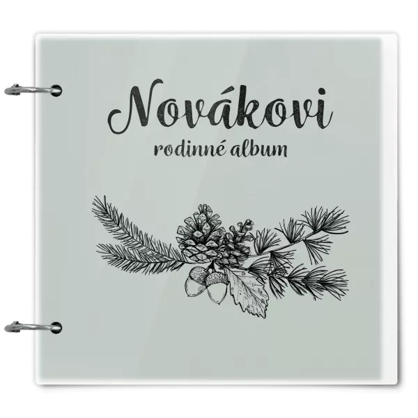 Plexi album se sponami Větvičky