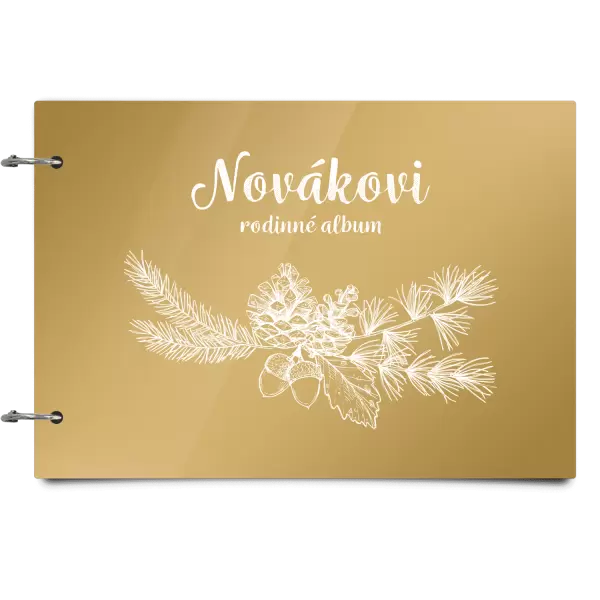 Plexi album se sponami Větvičky