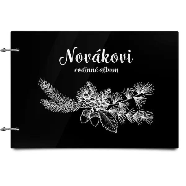 Plexi album se sponami Větvičky