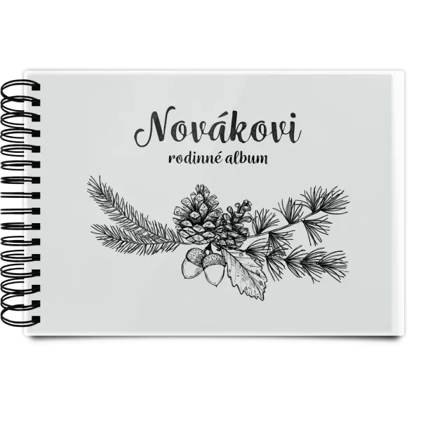 Plexi album s kroužkovou vazbou Větvičky