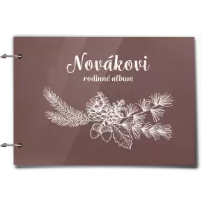 Plexi album se sponami Větvičky