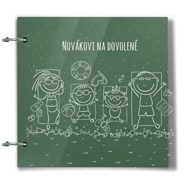 Plexi album se sponami Na pláži
