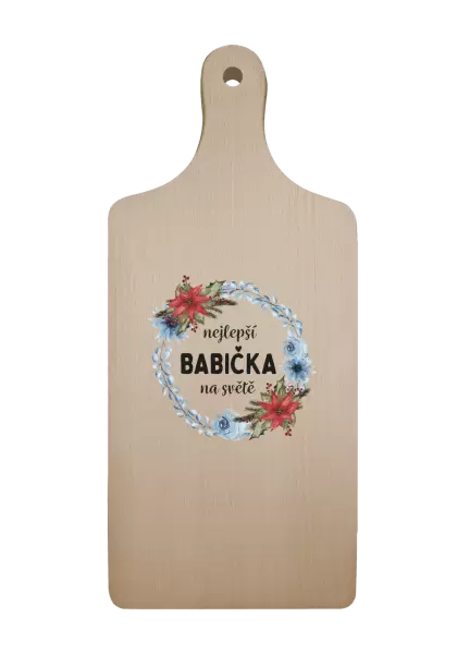 Prkénko Nejlepší babička na světě, věneček