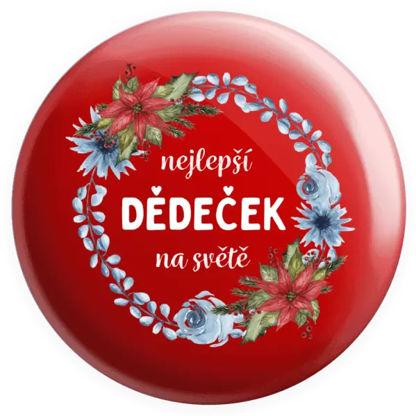 Placka Nejlepší dědeček na světě, věneček