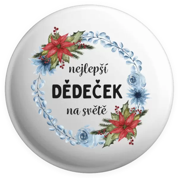 Placka Nejlepší dědeček na světě, věneček