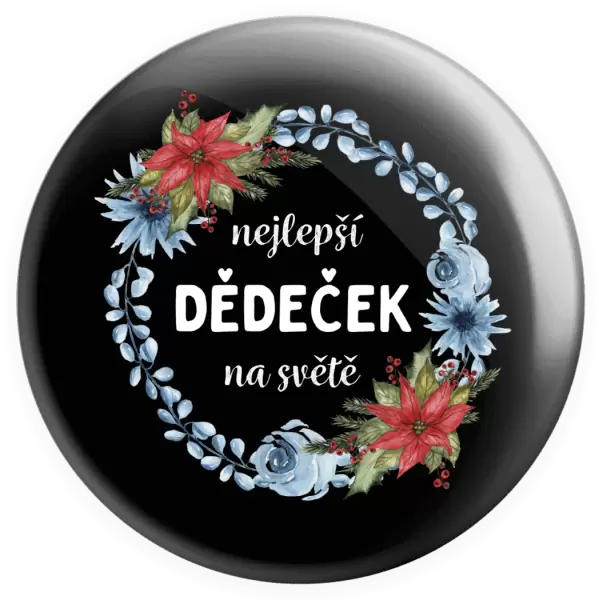 Placka Nejlepší dědeček na světě, věneček