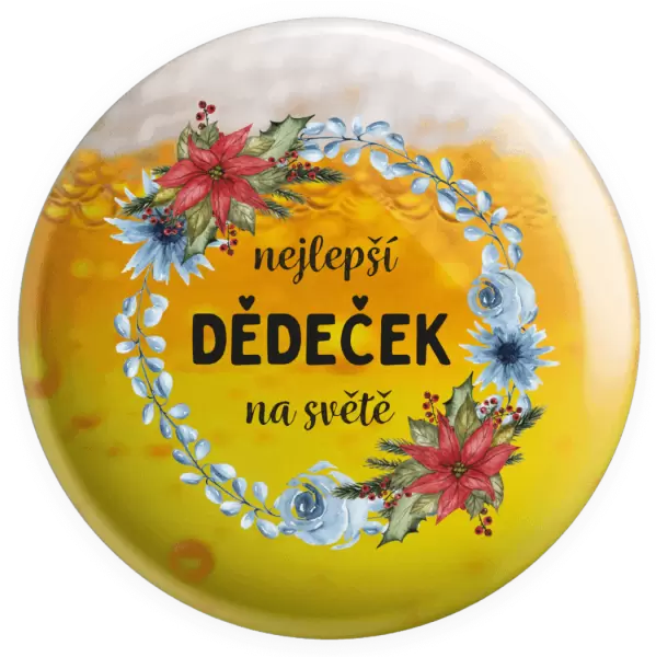 Placka Nejlepší dědeček na světě, věneček