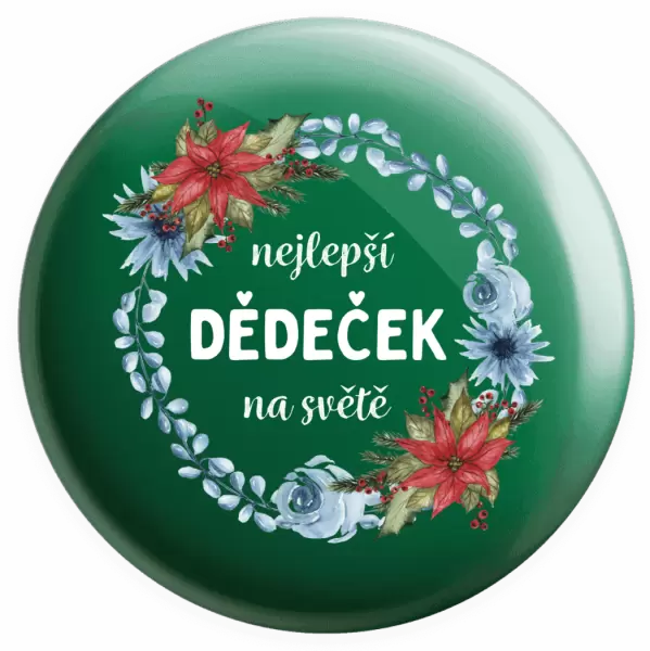 Placka Nejlepší dědeček na světě, věneček