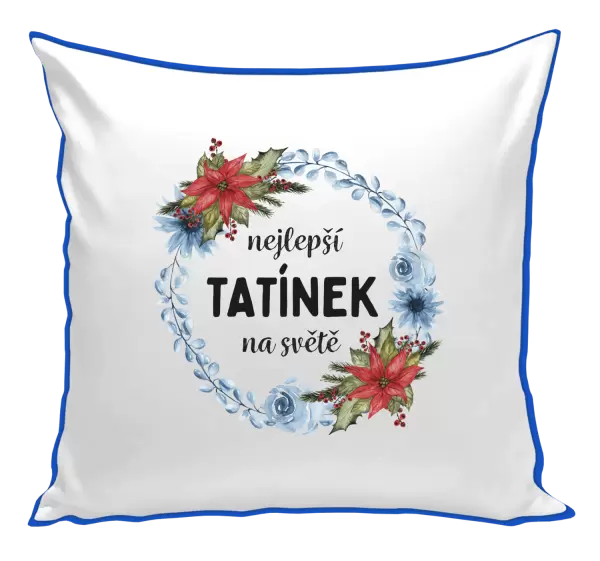 Polštář Nejlepší tatínek na světě, věneček