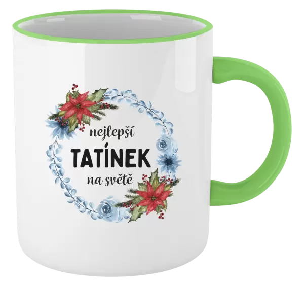 Hrnek Nejlepší tatínek na světě, věneček