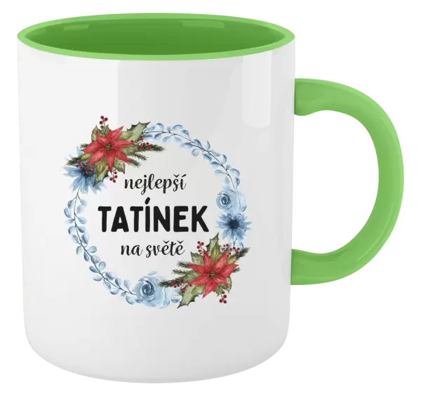 Hrnek Nejlepší tatínek na světě, věneček