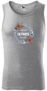 Pánské tílko Nejlepší tatínek na světě, věneček