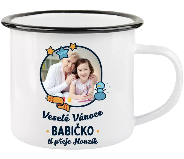 Plecháček Veselé Vánoce babičko s věnováním