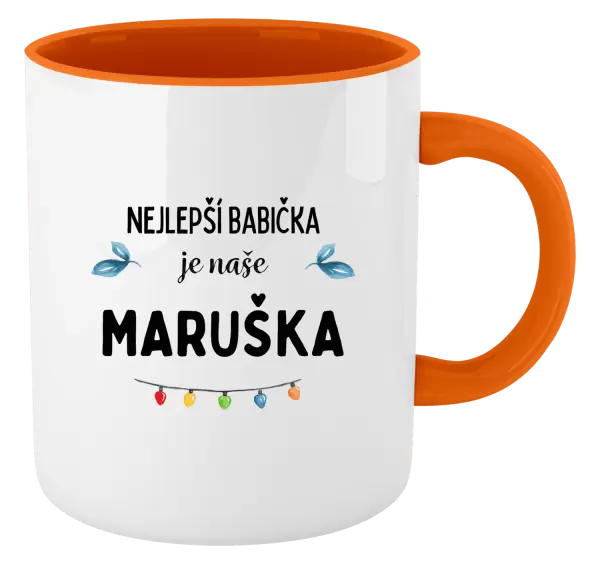 Hrnek Nejlepší babička, oslava