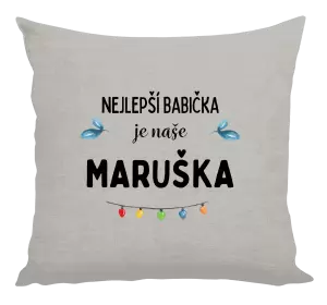 Polštář Nejlepší babička, oslava