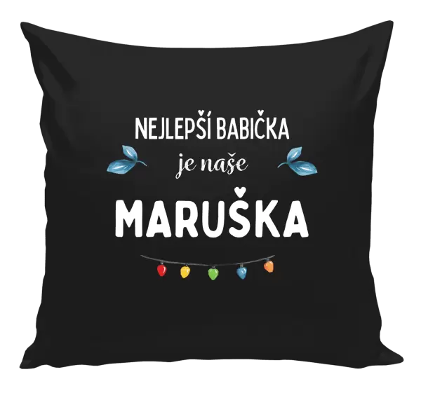 Polštář Nejlepší babička, oslava