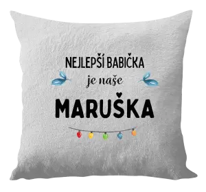 Polštář Nejlepší babička, oslava