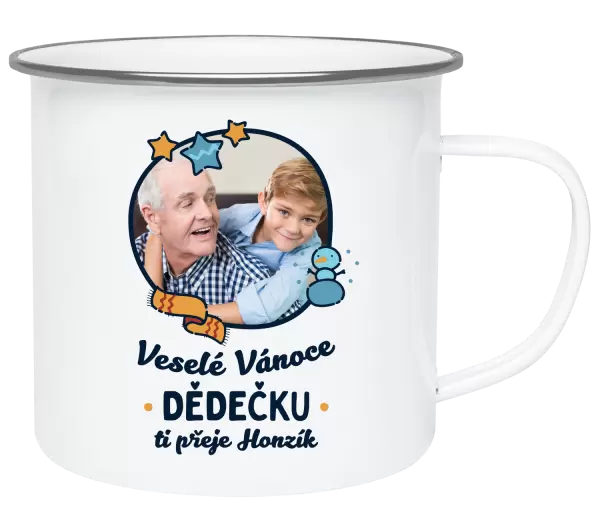 Plecháček Veselé Vánoce dědečku s věnováním