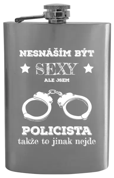 Placatka Nesnáším být sexy, ale jsem policista
