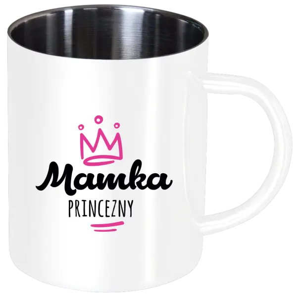 Nerezový hrnek Mamka princezny