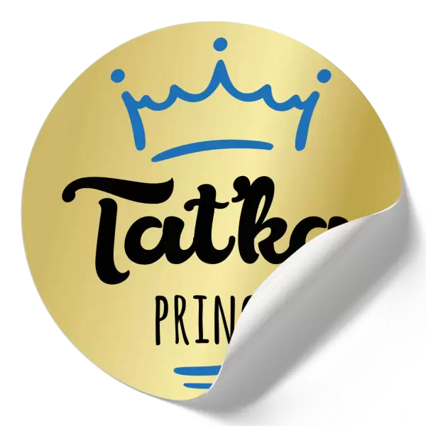Samolepka Taťka prince