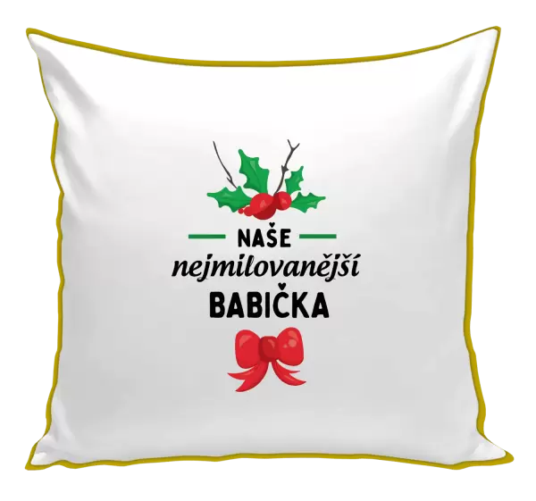 Polštář Nejmilovanější babička
