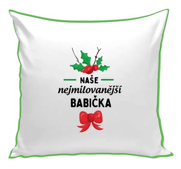 Polštář Nejmilovanější babička