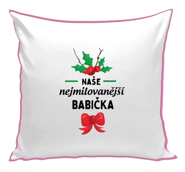 Polštář Nejmilovanější babička