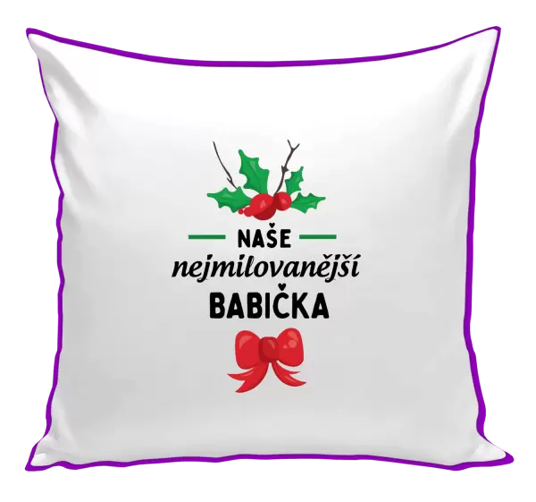 Polštář Nejmilovanější babička