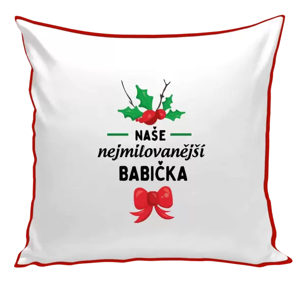 Polštář Nejmilovanější babička