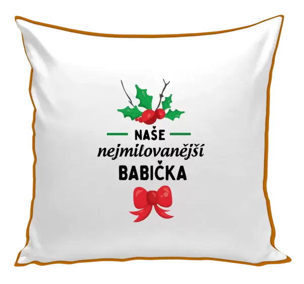 Polštář Nejmilovanější babička