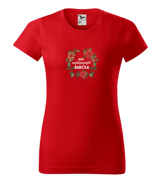 Dámské tričko Nejúžasnější babička