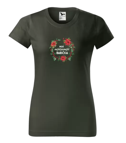 Dámské tričko Nejúžasnější babička