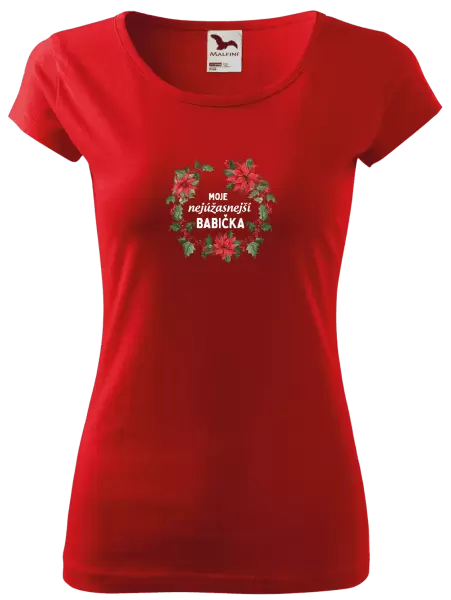 Dámské tričko Nejúžasnější babička