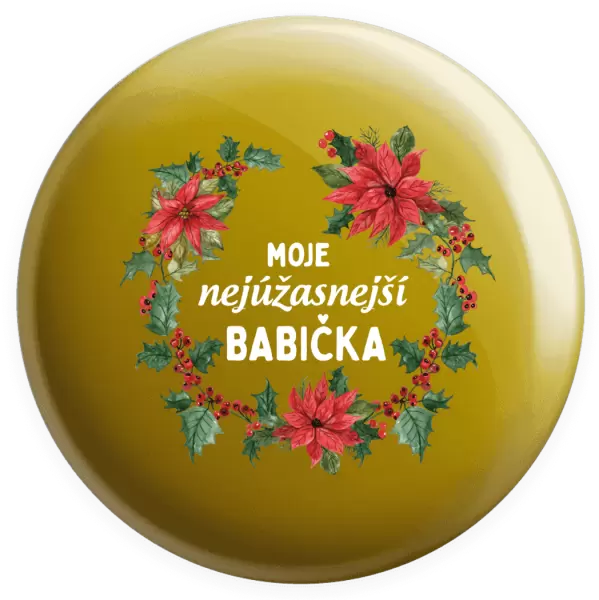 Placka Nejúžasnější babička