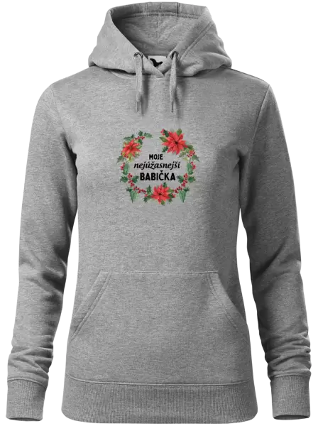 Dámská mikina Nejúžasnější babička