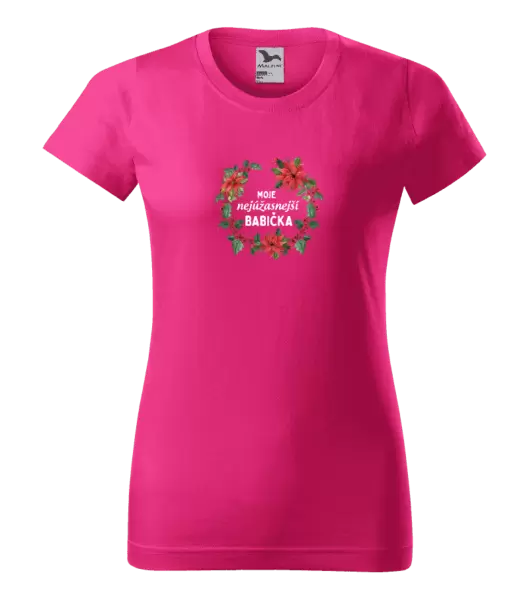 Dámské tričko Nejúžasnější babička