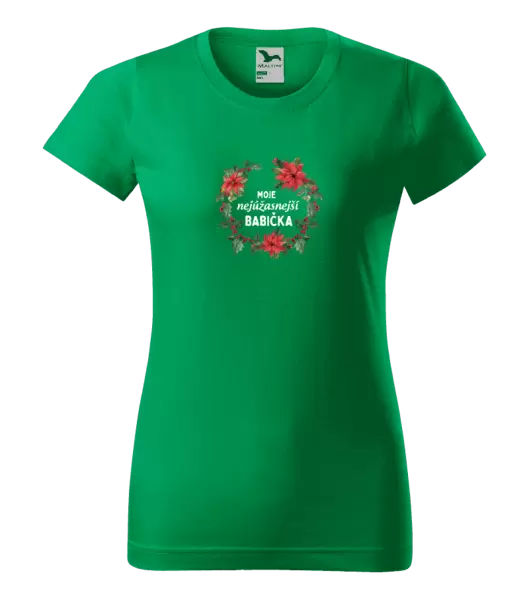 Dámské tričko Nejúžasnější babička