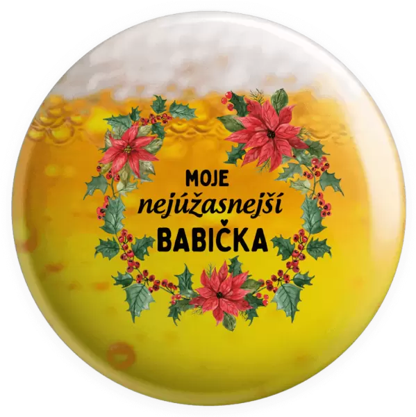 Placka Nejúžasnější babička