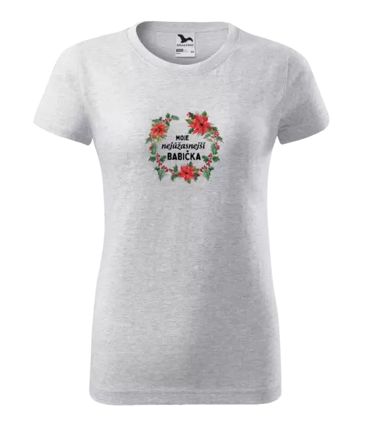 Dámské tričko Nejúžasnější babička