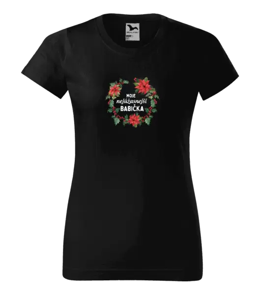 Dámské tričko Nejúžasnější babička