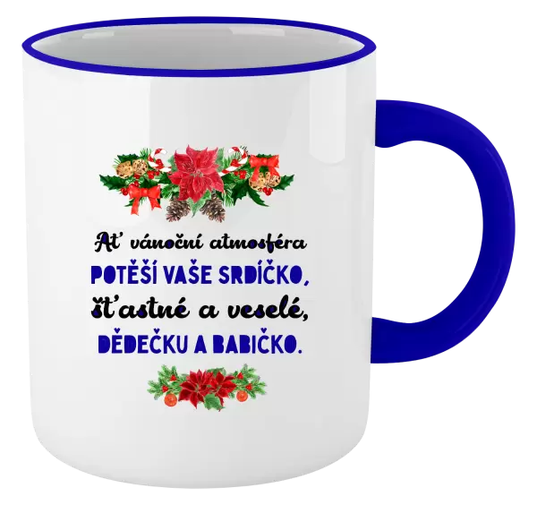 Vánoční hrnek Šťastné a veselé