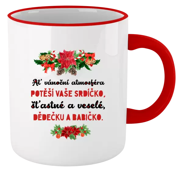 Vánoční hrnek Šťastné a veselé