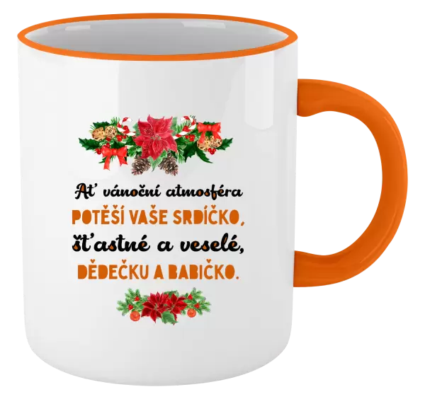Vánoční hrnek Šťastné a veselé