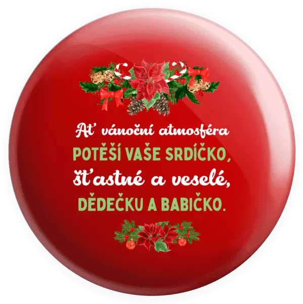 Placka Šťastné a veselé