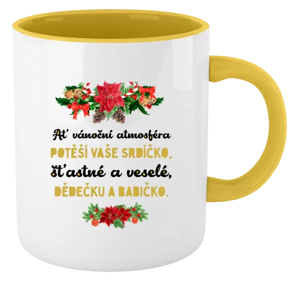Vánoční hrnek Šťastné a veselé