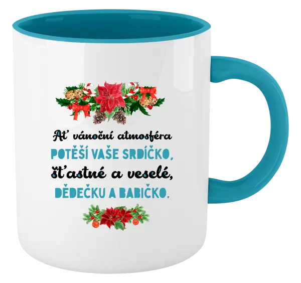 Vánoční hrnek Šťastné a veselé