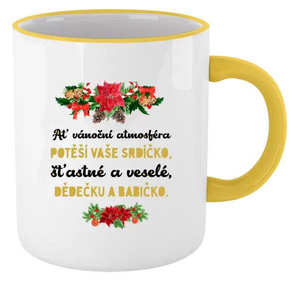 Vánoční hrnek Šťastné a veselé