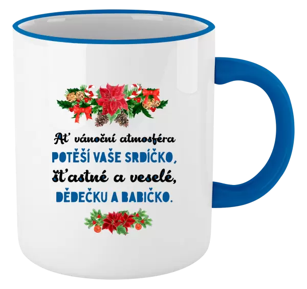 Vánoční hrnek Šťastné a veselé